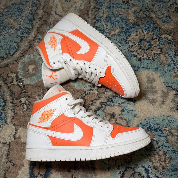 Nike Air Jordan 1 SE Bright Citrus 8 - Picture 3 of 7